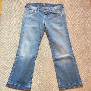 Vintage Straight Leg Crop